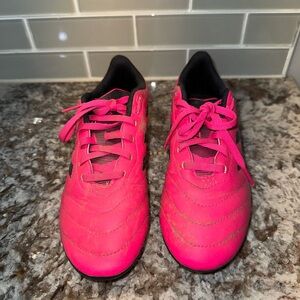 Adidas  Hot Pink Youth Soccer Cleats